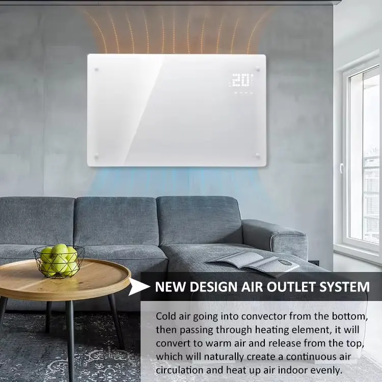 Electric Glass Panel Heater 2500w Wifi Electric Glass Panel Heater 2500w Wifi